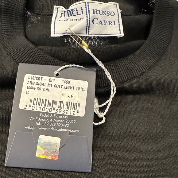 12 LONG SLEEVE COTTON SWEATERS IN MULTIPLE COLORS - Picture 4 of 9